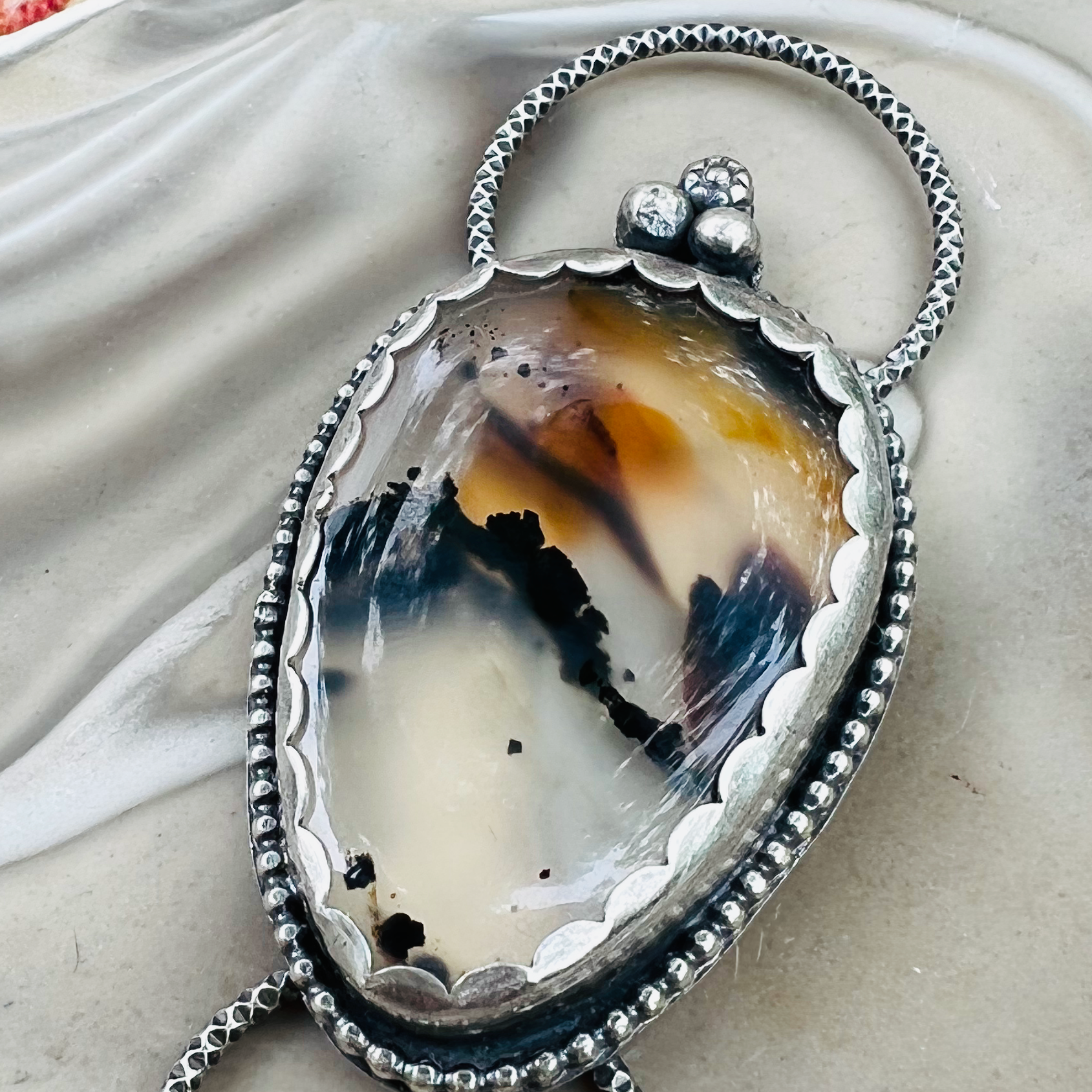 Montana Agate Pendant