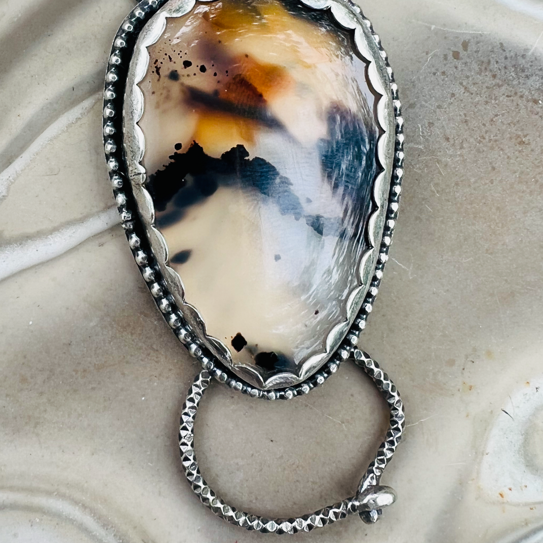 Montana Agate Pendant